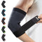 Elbow Compression Sleeve 2 Pack, Elbow Brace for Tendonitis and Tennis Elbow, Pain Relief Elbow Brace for Men & Women, Elbow Sleeve Reduce Joint P...