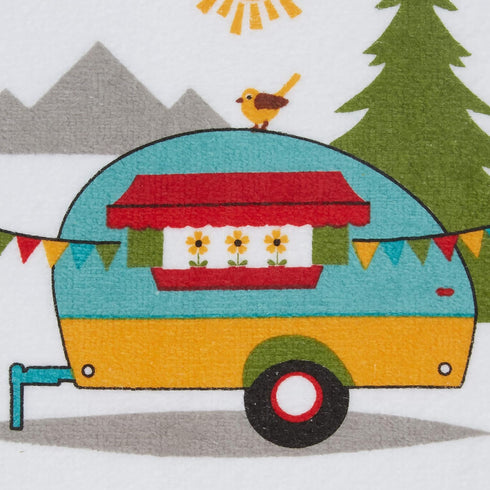 KAY DEE DESI Camping Life Terry Kitchen Towel, 16" x 26", Various...
