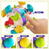 Baby Teether Sensory Toys, Baby Teething Toys for 0-3-6-12-18 Months, Boys Girls Baby Shower Gifts Newborn Infant Rattle Toys, Montessori Learning...