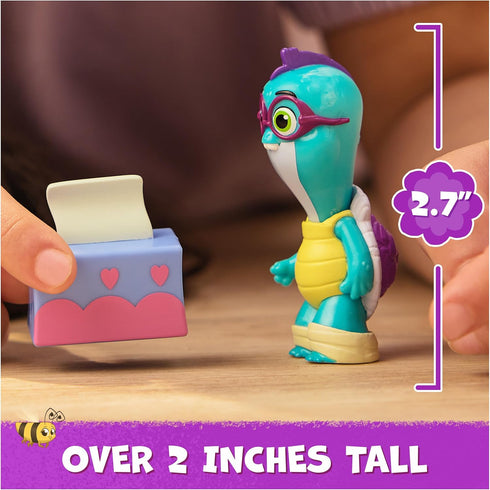 Sniffle & Snuggle Pack with Zig Zag & Tidbit Action Figures & Tissue Box Accessory, Kids Toys for Girls & Boys Ages 3 and up...