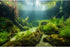 Aquarium Background Freshwater Ecosystem Aquarium Backdrop Algae Aquatic Plants Moss Aquatic Grass with Sunlight Terrarium Background Amazing Clea...