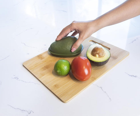 Joie Fresh Pod Avocado Storage Container, Keeps Leftover Half Flavorful and Firm in Fridge, Reusable Kitchen Gadget, BPA Free, Dishwasher Safe...