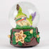 Elanze Designs Flitting Hummingbirds and Magnolia Flowers Tabletop Figurine 100MM Sturdy Wind Up Musical Glitter Water Snow Globe Plays Song Waltz...