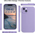 CellEver Heavy-Duty Silicone Case for iPhone 14 - Military Drop Protection, Camera Shield, Scratch-Free Interior, Light Purple...