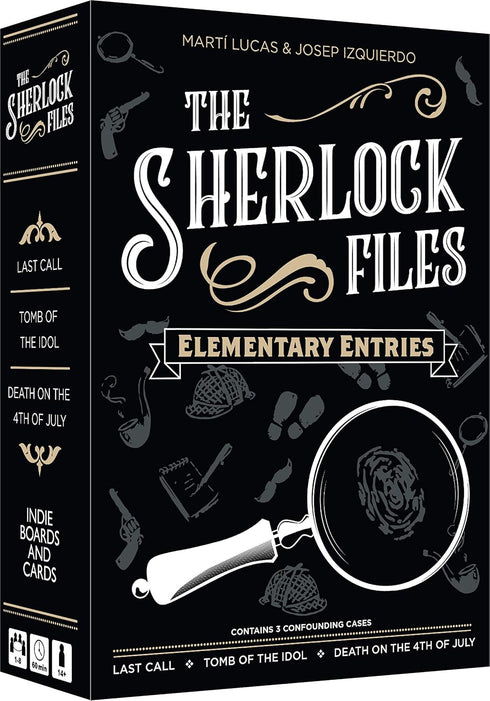 Sherlock Files: Elementary Entries, Strategy Board Games, Indie Boards & Cards...