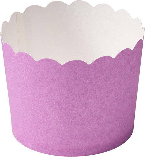 DecoPac Lilac Scalloped Baking Cups, Pack of 50, Perfect For Delicious Cupcakes, Delicate Scalloped Edge, 50 Oven Safe Cupcake Cases,50 Count(Pack...