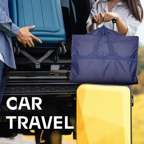 Garment Bags for Travel and Closet Storage with Zipper Pocket, Heavy Duty Waterproof Hanging Suit Bag with Handles for Suits, Coats, Jackets, Shir...
