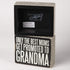 Primitives by Kathy Chevron Trimmed Box Sign, 5" x 4",Black...