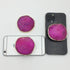 Crystal Phone Grip & Stand Clear Druzy Healing Natural Stone Crystal Phone Accessory (Red)...