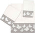 Avanti Linens - Fingertip Towel, Soft & Absorbent Cotton Towel (Yara Collection, White) 18.00" x 11.00"...