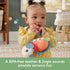 FISHER-PRICE BABY Stroller Toy Planet Friends Sea Me Bounce Turtle with Teether, Bouncing Motion & Sounds for Newborns...