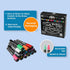Loddie Doddie Liquid Chalk Markers | Dust Free Chalk Pens - Perfect for Chalkboards, Blackboards, Windows and Glass | 6mm Reversible Bullet & Chis...