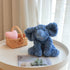 Hopearl Adorable Plush Calf Elephant Toy Floppy Elephish Ultra Soft Stuffed Animal for Boys Girls Kids Toddlers, Blue, 9''...