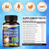 10 in 1 High Strength Mushroom Supplement 9,700MG - Lions Mane, Cordyceps, Reishi - Brain Supplements for Memory and Focus ** 5-Month Supply...