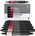 Winsor & Newton ProMarker Set, 6 Count, Red Tones...