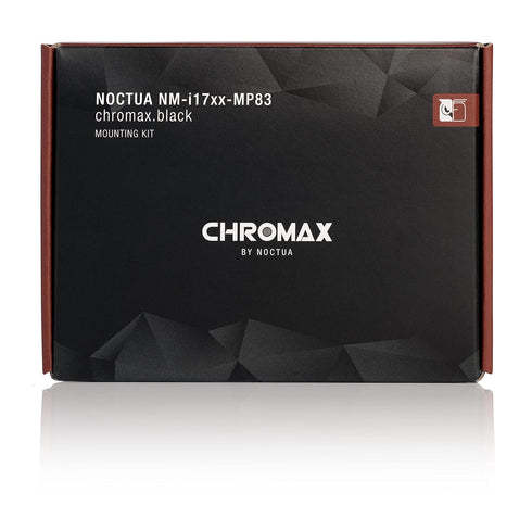 Noctua NM-i17xx-MP83 chromax.Black, Mounting Kit for Noctua CPU Coolers on Intel LGA1851 and LGA1700 Platform (Black)...