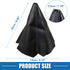 Car Shift Boot Cover Universal Gear Shift Knob Boot Dust Cover PVC PU Black with Blue Stitches...