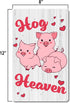 Pig Sign For Home Wall Decor | Metal Signs 12 x 8 in. Three Little Pigs Hog Heaven...