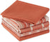 DII Assorted Woven Kitchen Set, Dishtowel, 18x28, Dishcloth, 13x13, Spice, 5 Piece...