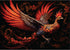 Mythical Hong Bird Rice Paper, 11.5 x 16 inch - for Decoupage Furniture Crafts...
