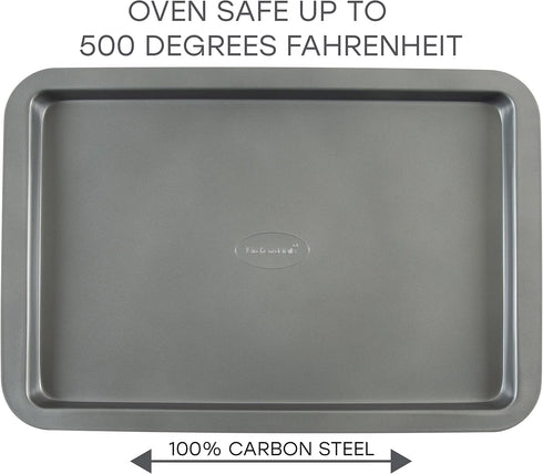 Kitchen Details Medium Nonstick Baking Sheet | Creates Even Heating and Browning | Durable | Easy to Clean | Oven Safe up to 500 Degrees | Bakewar...