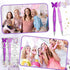 36 Set Baby Shower Favors Butterfly Pens Bulk with It's a Girl Purple and Pink Ballpoint Pens Thank You Cards OPP Bags Cable Ties Return Gifts for...