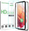 amFilm Screen Protector for Samsung Galaxy S21 5G 6.2 inch (2021), Fingerprint ID Compatible, HD Clear, Scratch Resistant Hybrid, with Easy Instal...