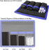 DSLR Camera Battery Holder/Pouch/Case/Bag (4 Pocket) for AA Battery, LP-E6 LP-E8 LP-E10 LP-E12 Battery, EN-EL14 EN-EL15 Battery, NP-FW50 NP-F550 N...