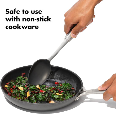 OXO Steel Silicone Cooking Spoon...