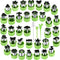 NEW LIVE 35 Pack Cookie Cutters Vegetable Fruit Cutter Shapes Stamps Mold Mini Cookie Cutters...