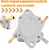 Fuel Pump Compatible with EZGO Golf Cart Club Car 295cc 350cc TXT Medalist Marathon Freedom Workhorse MPT RXV Shuttle ST 72021-G01 25683-G1 S-5147...