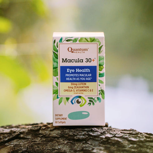 Quantum Health Macula 30+ Eye Health Supplement|Promotes Macular and Retinal Health as You Age|Formulated with Lutein, Zeaxanthin, Omega-3, and Vi...