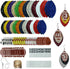 GraLeS 183 Pcs Football Earrings Faux Leather Earring Making Kits for Jewelry Making Custom Player Number Charms Earrings for Women DIY Earring Ma...