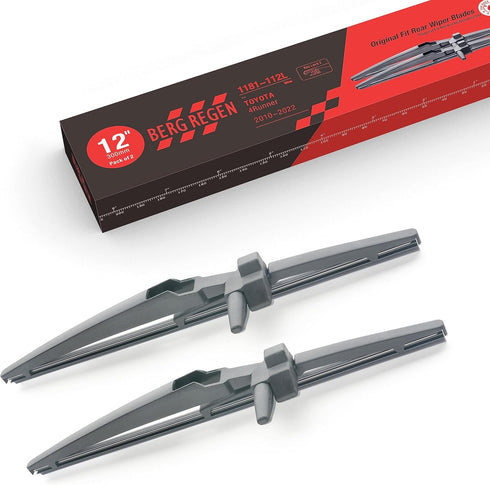 12"(12-L) Rear Wiper Blades Fit for Toyota 4Runner 2020 2019 2018 2017 2016 2015 2014 2013 2012 2011 2010 Back Windshield Wiper Blades (Pack of 2)...