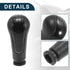 5 Speed Manual Gear Shifter Knob for Chevrolet Spark Durable | Front Automotive Gearbox Stick Shifter Lever Knob Black Plastic 1 Pcs...