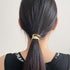 Fashion Hair Ties Bracelets with Metal Chain, Thin Hair Tie Korean Like Cute Bracelets on your Wrist Boho Hair Ties for Women Girls and Men...