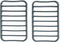 The Silicone Kitchen Silicone Roasting Rack Pan, Dishwasher Safe, BPA Free, Non-Toxic, 7 in by 10.75 in, Navy, 2 Pack...