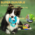 Rmolitty Dog Toys for Aggressive Chewers Large Medium Breed Dogs, Indestructible Interactive Tough Non-Toxic Natural Rubber & Nylon Tough Teething...