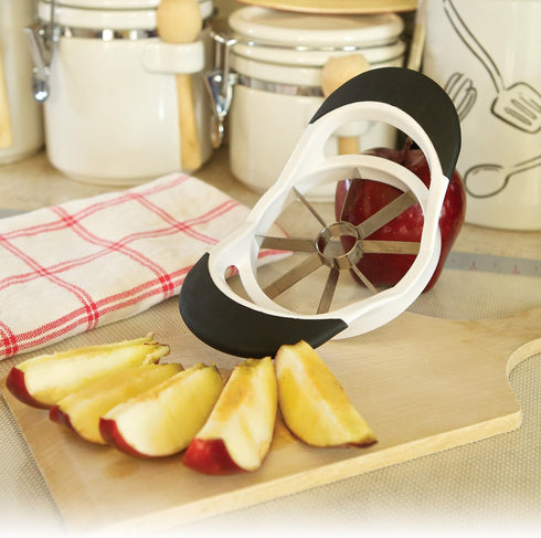 Fox Run Apple Slicer and Corer, 4.25 x 7 x 2 inches, White...