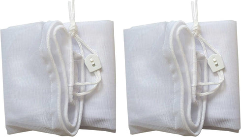 ATIE PoolSupplyTown 16" Width x 24" Length Fine Mesh Leaf Bag with Pull-N-Lock Cord for Pool Leaf Vacuum/Leaf Eater/Leaf Catcher/Leaf Gulper/Leaf ...