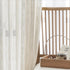 FMFUNCTEX Side Light Linen Texture Semi Sheer Narrow French Door Panels for Front/Glass Door, Window - 24 Inch L x 72 Inch W x 2 Panels...