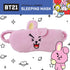 BT21 LINE FRIENDS COOKY Sleep Mask, Eye Cover Blindfold for Sleeping, Pink, One Size...