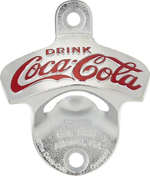 TableCraft Coca-Cola Wall Mount Bottle Opener Small...