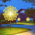 Set of 2 outdoor solar decorative lights with 210 LEDs, waterproof solar firework lights with 2 modes: flashing and stable, suitable for outdoor, ...