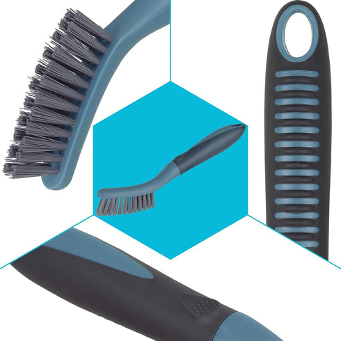 PHYEX 2 Packs Deep Cleaning Brush, Small Scrub Brush for Cleaning Grout, Tiles, Window or Door Tracks...
