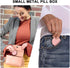 Portable Pill Box Pill Case Daily - Waterproof Single Metal Pill Container for Pocket Purse, Aluminium Alloy Round Daily Medicine Organizer to Hol...
