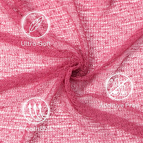 Sunmig Newborn Baby Stretch Wrap Photo Props Wrap-Baby Photography Props (Rose)...