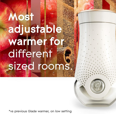 Glade PlugIns Refills Air Freshener, Scented and Essential Oils for Home and Bathroom, Autumn Spiced Apple, Limited Edition Scent, 1.34 Fl Oz, 2 C...