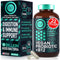 Vegan Probiotic Plus B12-22 Billion CFU Synbiotics Probiotics & Prebiotic for IBS, Digestive & Gut Health, Mood Support - B12 with FOS Pre Pro Pos...