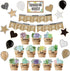 28 Pieces Happy Birthday Posters for Classroom, Bulletin Board Set Birthday Wall Decoration Cutouts for Calendars Classrooms Party Supplies for Ki...
